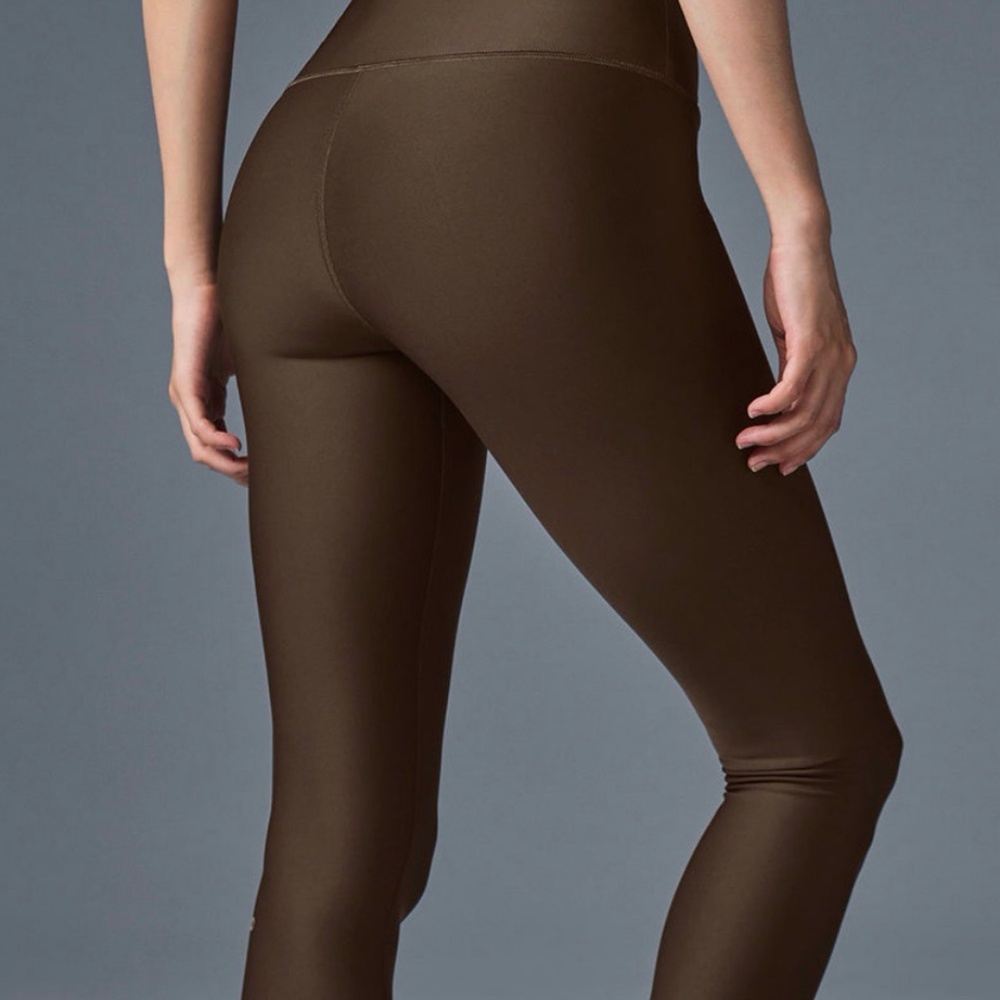 Alo High Waist Airlift Leggings | S (4-6) | 28" | Espresso